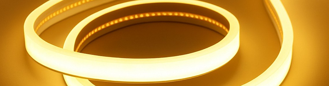 شريط ليد أصفر لإضاءة دافئة ومريحة