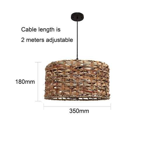 علاقي بني E27*1L قطر 35 سم