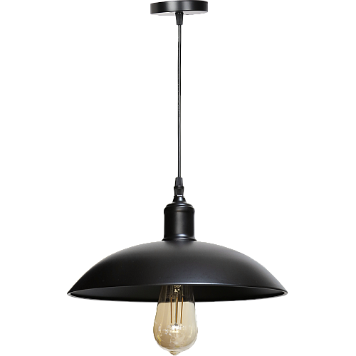 علاقي مودرن 2 متر اسود E27*1 قطر 31 سم