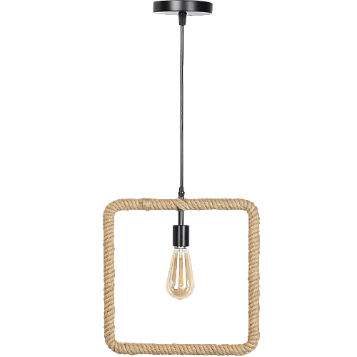 علاقي حبل مربع لمبة E27