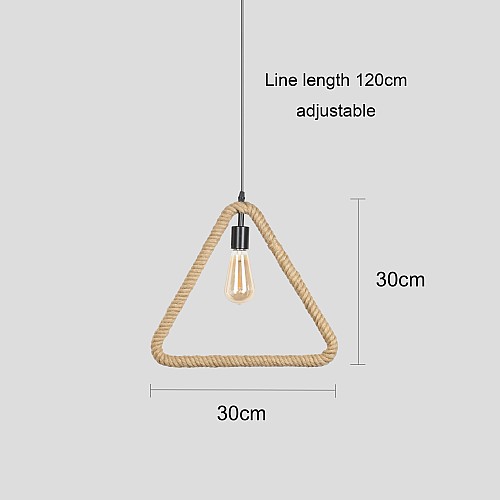 علاقي حبل مثلث مفرد E27