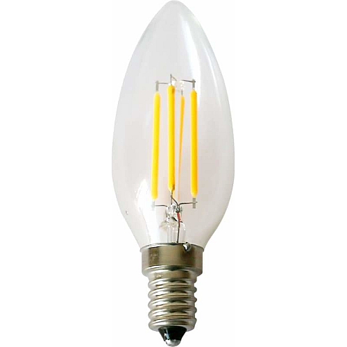 لمبة لون الانارة أبيض 3 واط عيدان E14