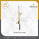 ابليك حائط جداري مودرن زيتي لون الانارة اصفر (9 واط ) طول 60 سم
