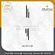 ابليك جداري مودرن اسود 3اضاءات