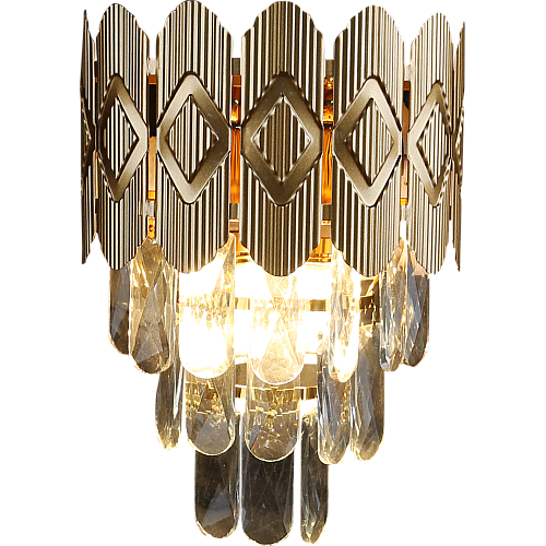إضاءة حائط مودرن ذهبي E14*2L