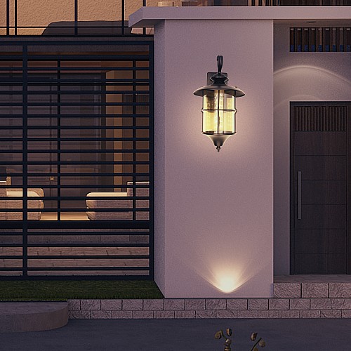 فانوس انارة خارجيةE27 مفرد فانوس انارة خارجيةE27 مفرد