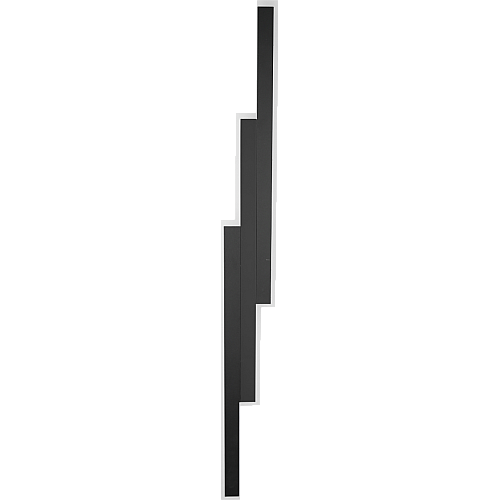 ابليك حائط جداري مودرن اسود مع3اضاءات 30 واط طول 80