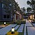 فانوس حديقة شكل اسود شفاف بتصميم عصري وحديث 23 سم E27
