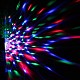 مصباح كرة ديسكو RGB ملون ، مصابيح متحرك مصابيح المسرح التلقائي لوضع الفلاش للحفلات تعمل على USB مع ريموت تحكم