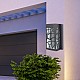 كشاف بوابة جداري غطاء لون اسود
