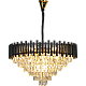 نجف مودرن غطاء اسود مع ذهبي E14*15L مقاس 80 سم نجف مودرن غطاء اسود مع ذهبي E14*15L مقاس 80 سم