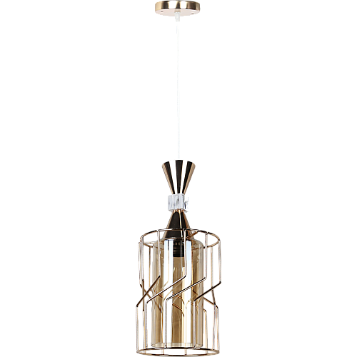 علاقي مفرد مودرن ذهبي E27*1L