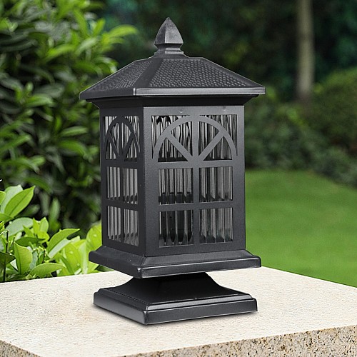  منتج فانوس جلاسي غطاء لون اسود-6297S/BK