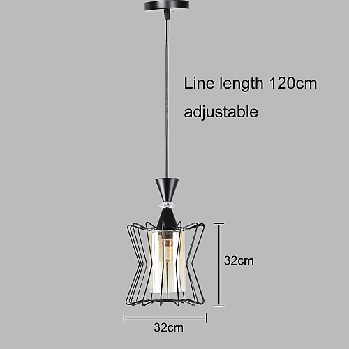 علاقي مفرد اسود E27*1L