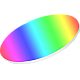 لطش دائري ابيض لون الانارة ملون 3اضاءات القدرة 24 واط