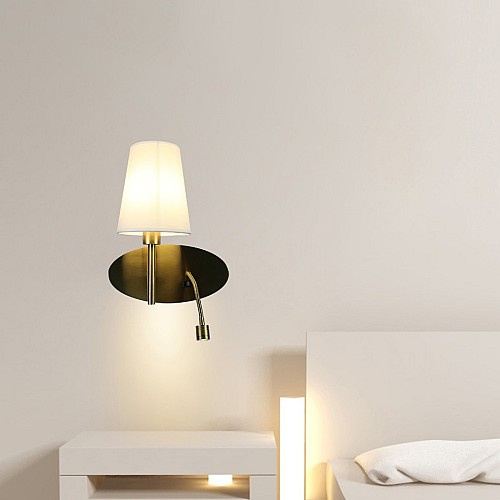 إضاءة ابليك حائط مودرن مفرد زيتي E14*1L