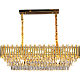نجف مودرن ذهبي E14*14L قطر 100*35 ملم نجف مودرن ذهبي E14*14L قطر 100*35 ملم