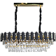 نجف مودرن قطر 800*300 ملم اسود مع ذهبي E14*10L نجف مودرن قطر 800*300 ملم اسود مع ذهبي E14*10L