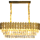نجف مودرن ذهبي 800*300 E14*10L