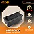 2 فيش ارضي دفن ثلاثي USB + TYPE-C لون اسود حجري توفل