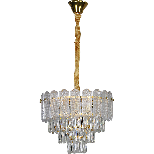 نجف مودرن ذهبي E14*5L قطر 400 ملم