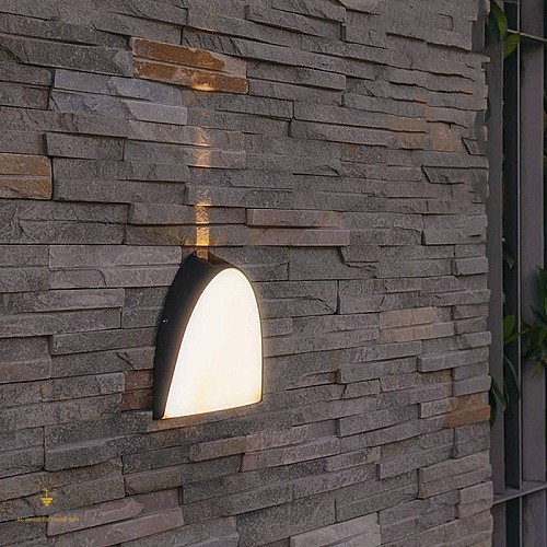 انارة خارجية كشاف بوابة شكل حديث وعصري لون إنارة لون الاضاءة اصفر 20 واط