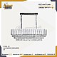 نجف مودرن فضي 1000*350 E14*10L