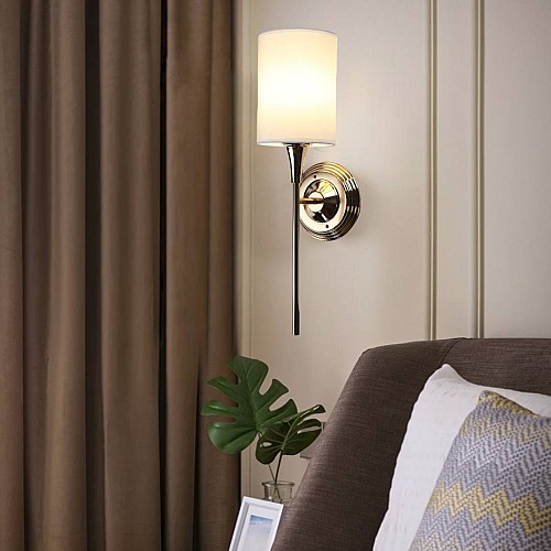 إضاءة أبليك حائط مودرن ذهبي E14*1L