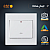 مفتاح مكيف مربع 45 امبير لون ابيض ساده توفل