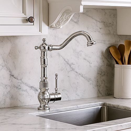 خلاط مغسلة كلاسيك كروم