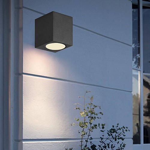 كشاف بوابة اسود مفرد GU10