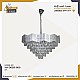 نجف مودرن فضي E14*15L مقاس 80 سم