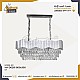 نجف مودرن فضي E14*10L
