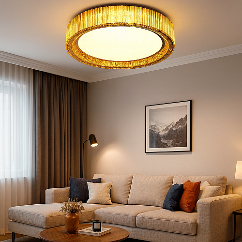 نجف مودرن فضي لون الانارة 3 اضاءات 165 واط مقاس 80 سم