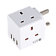 قسام توفل موزع افياش كهرباء 2USB+ TYPS