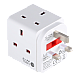 قسام توفل موزع افياش كهرباء 2USB+ TYPS