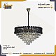 نجف مودرن غطاء اسود مع ذهبي E14*15L مقاس 80 سم نجف مودرن غطاء اسود مع ذهبي E14*15L مقاس 80 سم