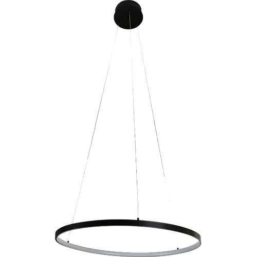 نجف مودرن اسود لون الانارة اصفر 18 واط مقاس 40 سم