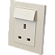 فيش ثلاثي مع منفذ يو اس بي USB مع تايب سي TYPE-C لون لولي فاخر توفل