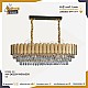 نجف مودرن ذهبي 1000*350 E14*10L نجف مودرن ذهبي 1000*350 E14*10L
