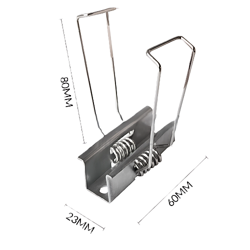 مشبك سوستة تعليق المجرى المغناطيسي دفن سقف (مخفي)
