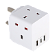 قسام توفل موزع افياش كهرباء 2USB+ TYPS