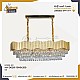 نجف مودرن ذهبي 1000*350 E14*14L