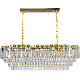 نجف مودرن ذهبي E14*22L مقاس قطر 100 سم