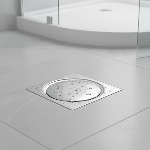 صفاية برم مقاس 10*10 ستانلس ستيل 304 كروم