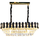 نجف مودرن قطر 800*300 ملم اسود مع ذهبي E14*10L