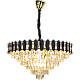 نجف مودرن اسود مع ذهبي E14*15L قطر 800 ملم نجف مودرن اسود مع ذهبي E14*15L قطر 800 ملم