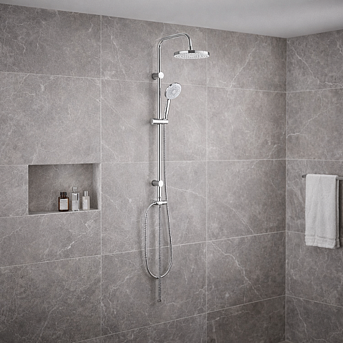 مسطرة مع سماعة كروم