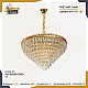 نجف مودرن ذهبي E14*22 قطر 100 سم نجف مودرن ذهبي E14*22 قطر 100 سم