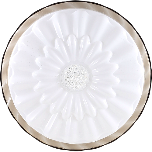 لطش دائري رمادي لون الانارة 3 اضاءات 42 واط 